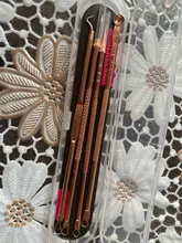 Removedores de manchas de espinillas, Extractor de acné, espinillas, imperfecciones, palillo de acné por extrusión al vacío contra puntos negros, herramientas para limpieza facial, 4 Uds.