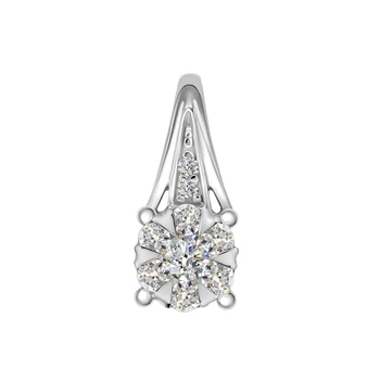 

Gold pendant with Diamond (b) VALTERA 585 sterling silver