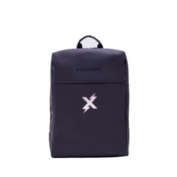 

ROCKTHESTREET - Sac à dos ordinateur lumineux clignotants avec port USB portable noir imperméable homme