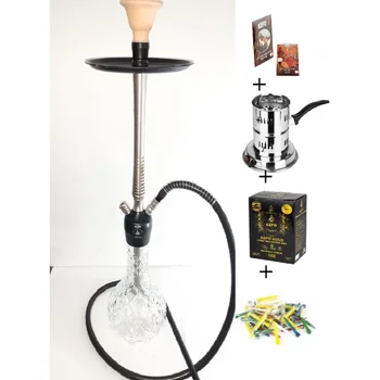 

Deluxe Locked Hookah Set + Electric Cooker + Foil + Sipsi