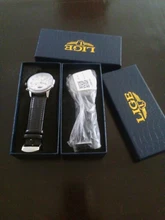 LIGE-reloj analógico con correa de cuero para hombre, nuevo accesorio de pulsera de cuarzo resistente al agua con cronógrafo, complemento Masculino deportivo de marca de lujo con esfera lunar automática