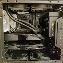 Heatsink-Bracket Connectors-Screws Mount-Rack Graphics Cooling Dual-Fans Video 