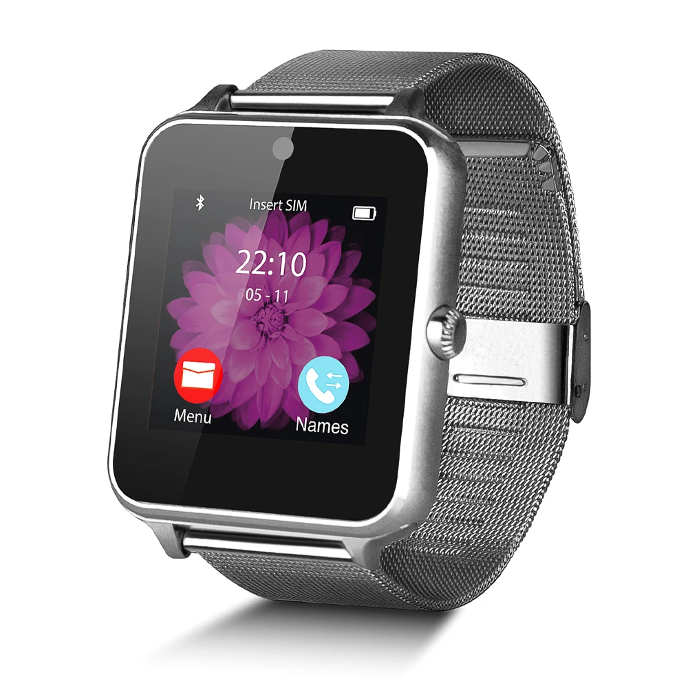 Smartwatch Smartek Sw 832 Metal allows SIM card calls messages internet camera Android Iphone Bluetooth