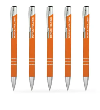 

Personalized Orange Metal Ballpoint Pen (100 Pcs) Model 133