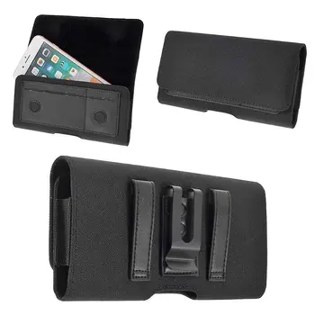 

New Design Belt Clip Metal Horizontal Fabric Leather for Sharp AQUOS C10 (2018)