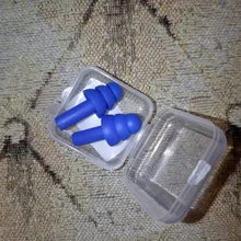 Tapones de silicona de espuma suave para los oídos, protección auditiva con aislamiento acústico, para dormir, con caja de almacenamiento, gran oferta