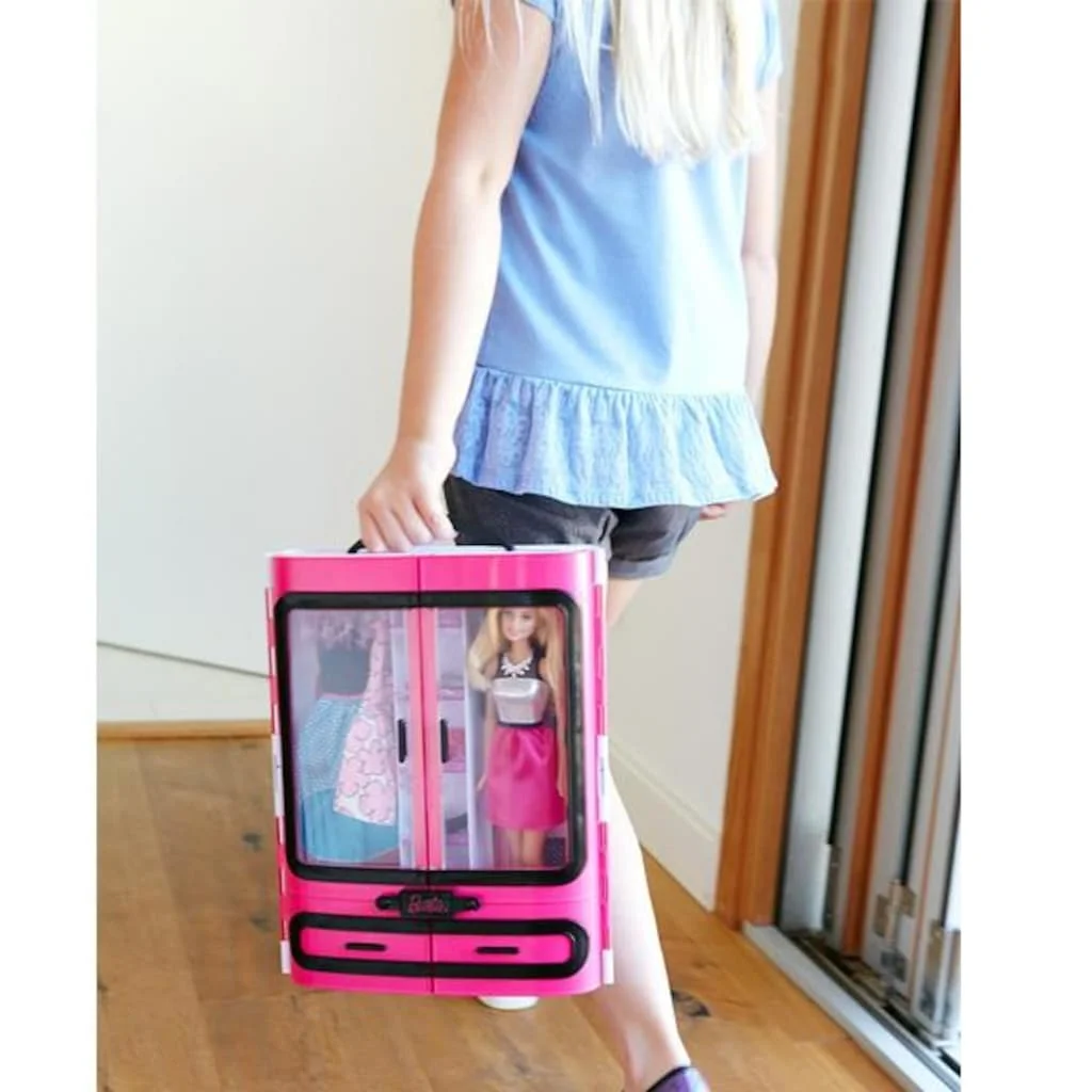 Onderwijs relais verwarring Barbie Roze Wardrobe Dmt57|Poppenhuis| - AliExpress