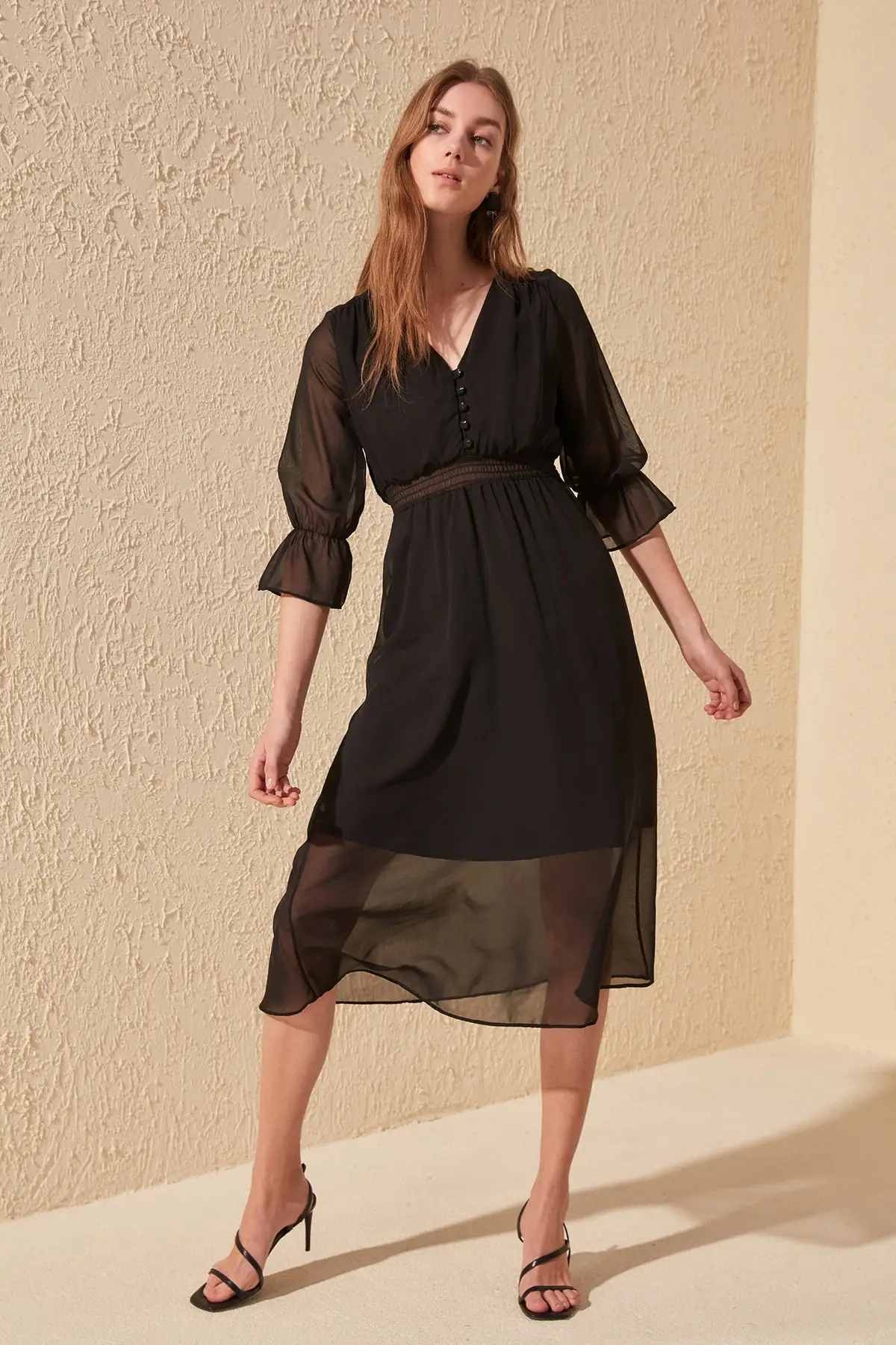 

Trendyol Button Detail Dress TWOSS20EL0971