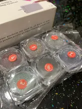 Polvo de cristal roto pigmento mágico con purpurina para uñas, caja de almacenamiento de polvo, Micro taladro de cristal brillante, decoraciones para uñas artísticas