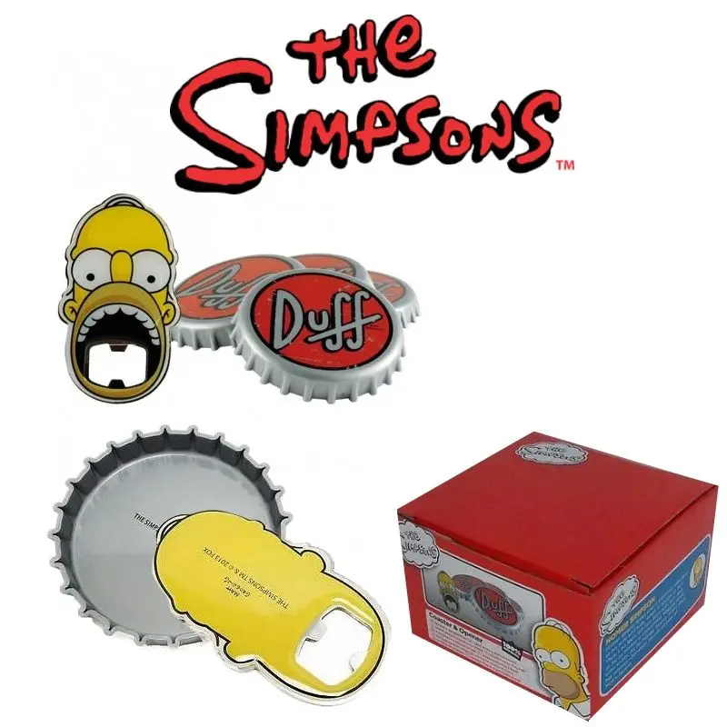 Набор открывалок для бутылок и подстаканников Simpsons | Дом сад