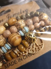 CHENFAN jewelry-pulseras bohemias para mujer, pulsera de piedras naturales, accesorios de ropa para mujer