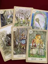 Juego de cartas de Tarot, juego de cartas de oráculo, juego de mesa de Tarot con guía en PDF