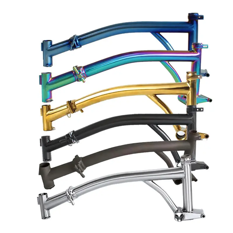 Wholesale Titanium Alloy Folding Bicycle Parts For Portable Collapsible