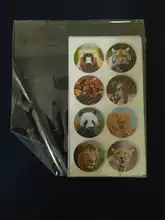 Animals Sticker Toys Lion School Teacher Designs-Pattern Kids Zoo for Classic Reward