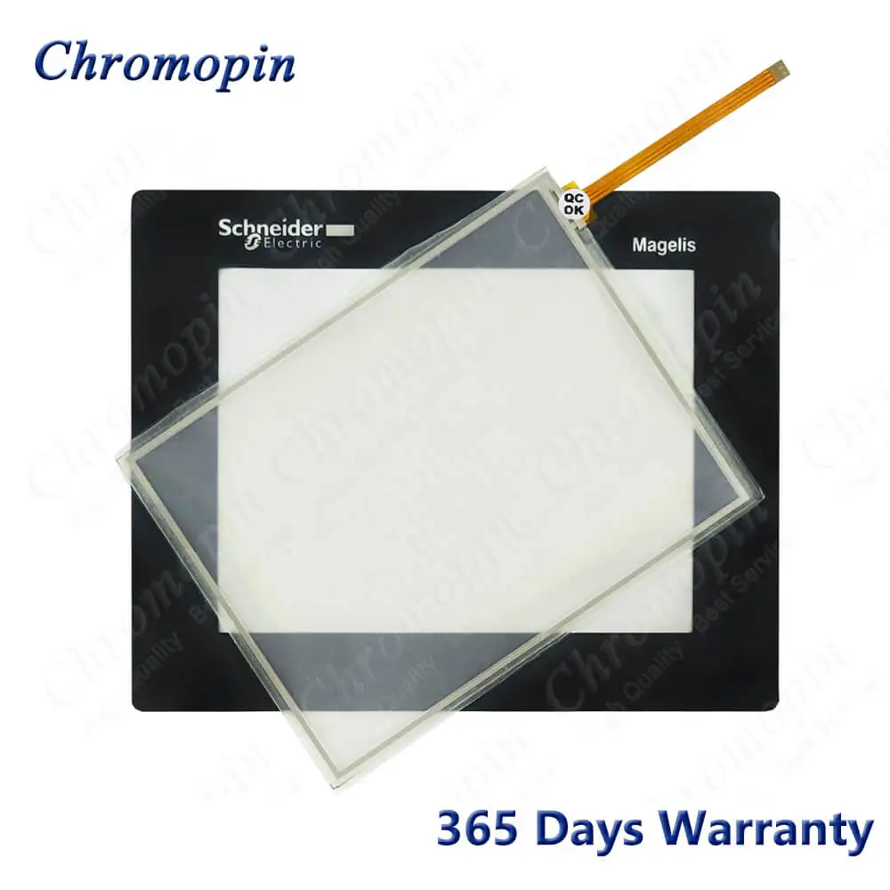 Vidro Digitalizadora para Schneider Hmis85 Painel com Tela Sensível ao Toque com Revestimento de Película Protetora Hmis85-tela de - Imagem 2