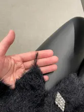 HELIAR Women Sweater Winter Buttoned Up Elegant Coat Women Velvet Jackets Casual Loose