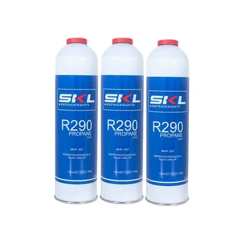 

Pack 3 Refrigerant Gas R290 370Gr Propane Disposable Container