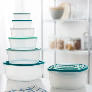

Set of 6 lunch boxes Scale Eh