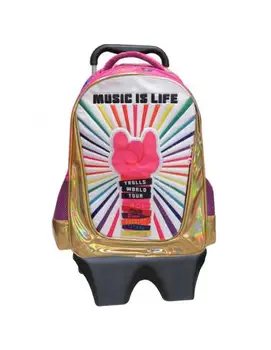 

Backpack with double front trolley of TROLLS 2 55 CM.