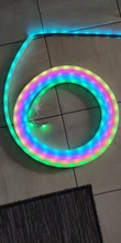 WS2812B WS2811 Neon Sign Tube SK6812 RGBW LED Strip Light Silica Gel 1m 2m 3m 4m 5m Flexible