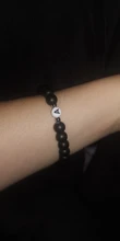 Pulseras de la amistad con cuentas de nombre y letra inicial de A-Z para hombre y mujer, pulsera de cuentas de piedra mate Natural de 8mm, regalos de joyería para pareja