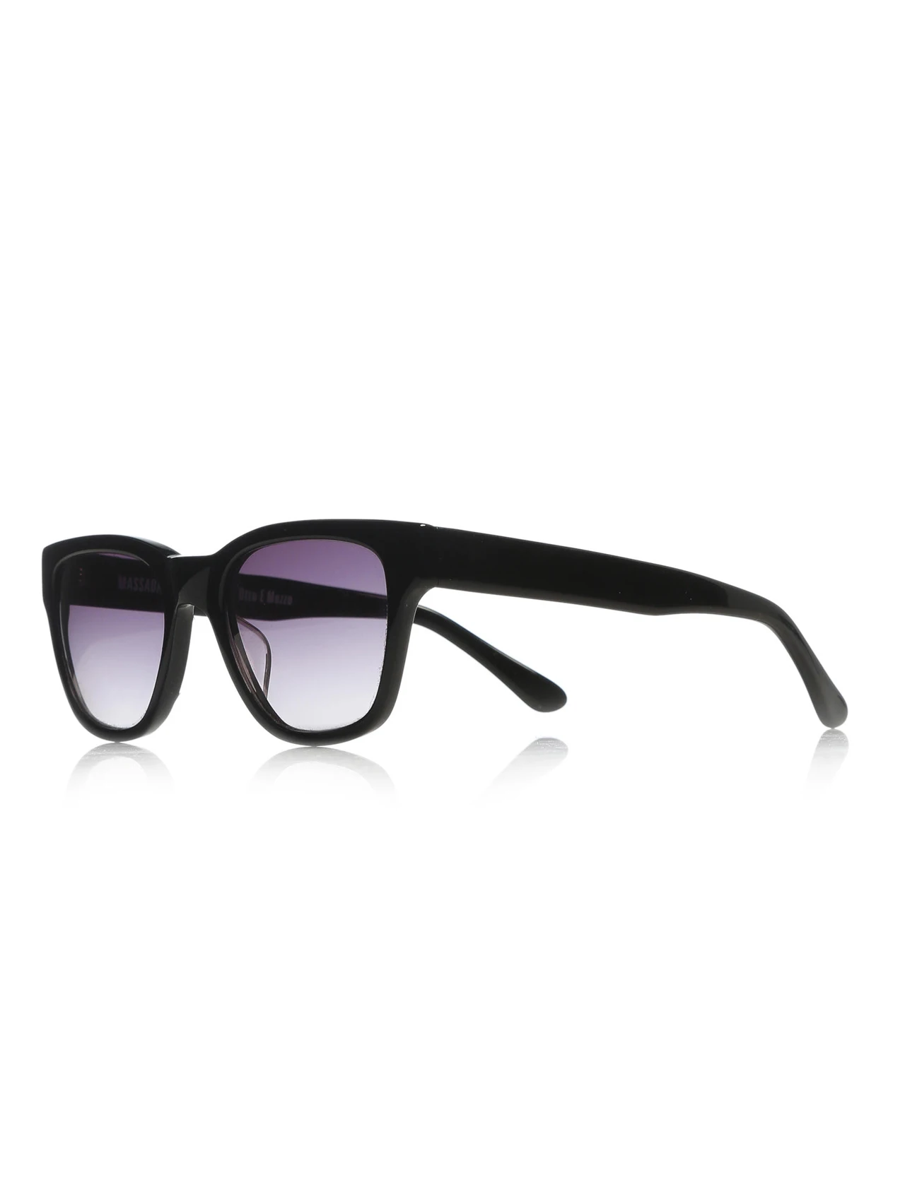 

Unisex sunglasses msd 24054 c b bone black organic square square 51-20-140 massada