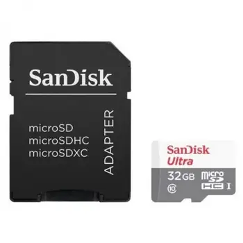 

Sandisk 32Gb Ultra Microsdhc + Sd Adapter 100 Mb/S Class 10 U computer memory cards