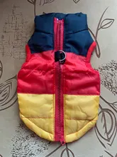 Ropa cálida para perros pequeños, abrigo para perros a prueba de viento, chaqueta acolchada, atuendo con chaleco, ropa para Chihuahua y Yorkshire 35