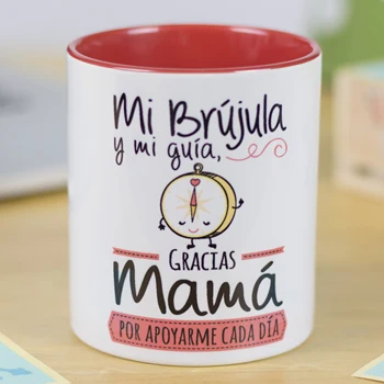 

The Mind is Wonderful-Cup mugs with sentence and drawing amusing (hasta el infinity and beyond...) Original Gift for MOM