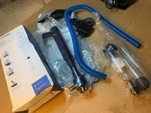 Bomba de cambio de agua de acuario eléctrica, cambiador de agua, limpiador de grava, sifón para tanque de peces, bomba filtro de agua, novedad