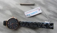 Las mujeres reloj CRRJU de lujo de moda reloj azul para las mujeres Casual impermeable cuarzo mujer reloj de acero inoxidable reloj femenino