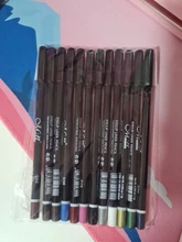 MENOW 12 unids/set impermeable maquillaje de lápiz de ojos Lápiz Delineador de ojos lápiz de ojos impermeable belleza Lápiz Delineador de ojos delineador de ojos lápiz cosméticos