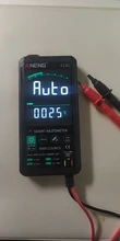 ANENG-multímetro Digital 618C, barra analógica de CC táctil inteligente, valores eficaces verdaderos, probador automático, condensador Transistor profesional, medidor de NCV