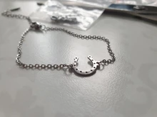 Calidad AAAAA 100% de acero inoxidable suerte colgante de herradura de la pulsera para las mujeres mujer fabulosa pulsera de alta polaco encantos pulsera