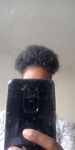 Silike-moño corto sintético Afro para pelo, moño Afro con cordón de alta temperatura, extensión de cabello con Clip, moño de pelo rizado