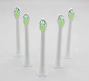 

4 toothbrush heads Lot replacement heads for Philips Sonicare toothbrush Diamondclean HX6074 yellow
