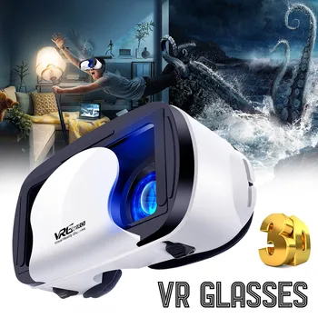 

5~7inch VRG Pro 3D VR Glasses Virtual Reality Full Screen Visual Wide-Angle VR Glasses Box For 5 to 7 inch Smartphone Eyeglasses