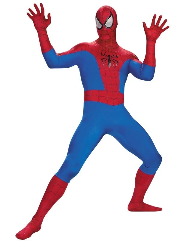 mecanismo Gallo saber Disfraz Spiderman en guantes Deluxe adulto| | - AliExpress