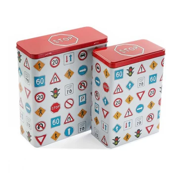 

Box Metal (18 x 33 x 24 cm) Rectangular Signs (2 pcs)
