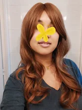 HENRY MARGU-peluca larga de cabello ombré ondulado para mujer, cabello sintético con flequillo, Natural, resistente al calor, para Cosplay diario