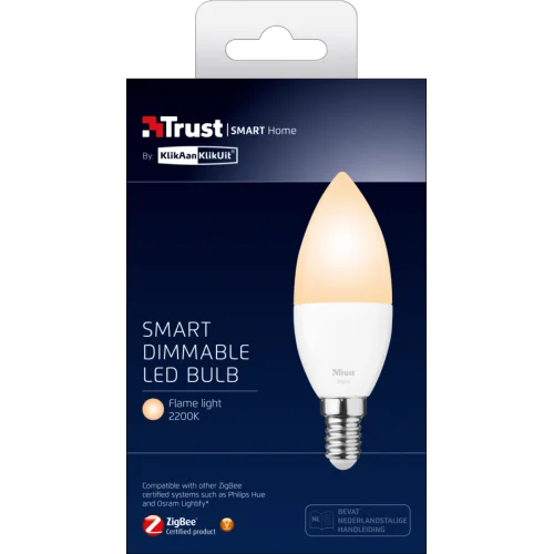 Интеллектуальная LED лампа Trust 71160 ZIGBEE DIM ZLED-EC2206 E14