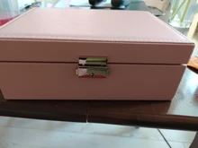 Joyero de cuero de alta capacidad para mujer, organizador de joyas de viaje, multifunción, collar, pendientes, caja de almacenamiento de anillo, regalos para mujer