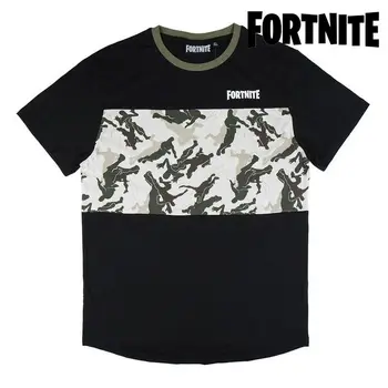 

Child's Short Sleeve T-Shirt Fortnite Black