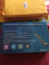 Electrodo de alta frecuencia para máquina Facial, tubo de cristal, varita para acné, cuidado de la piel, removedor de acné, estiramiento Facial de alta frecuencia para Spa