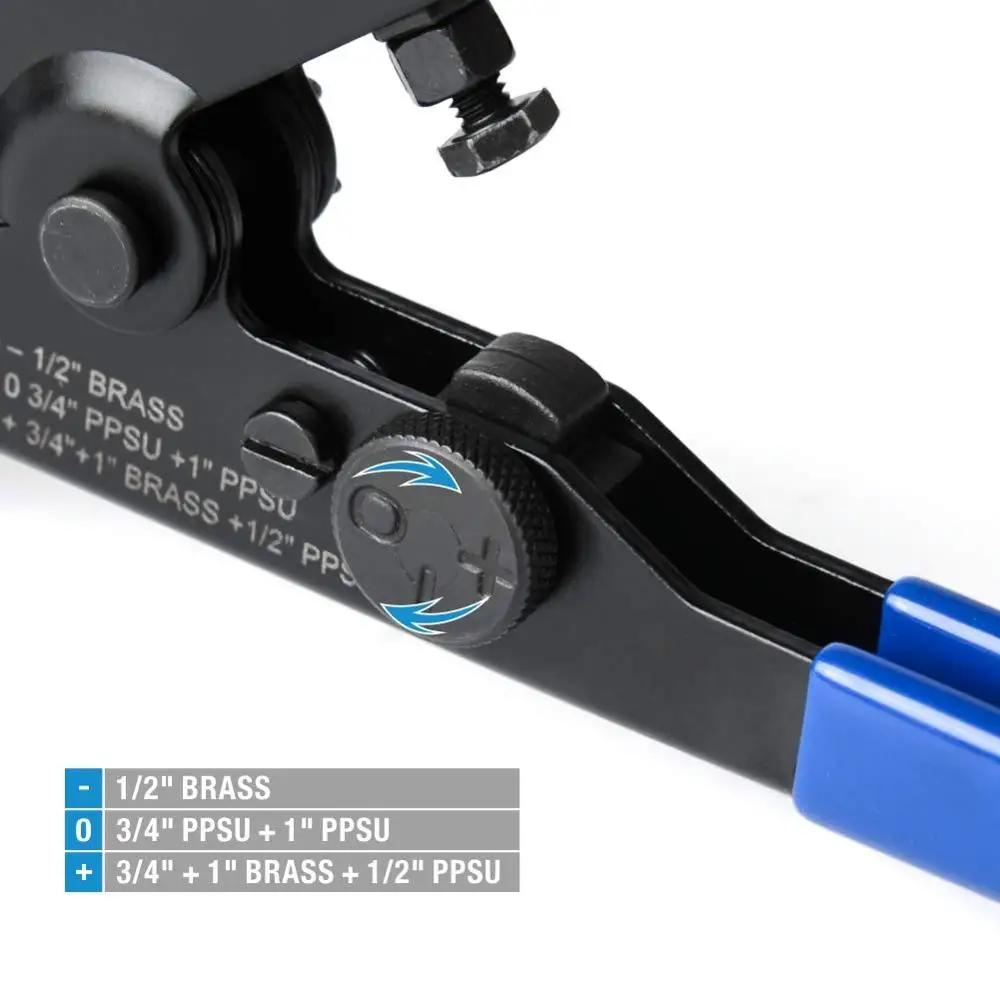 IWISS PEX 1210C Инструмент для снятия обжимного кольца 1/2 дюймовых 3/4 1 медных обжимных