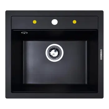 

Kitchen sink Zigmund & shtain Platz 560 black basalt granite