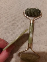 Facial-Massage-Roller Guasha-Board Face-Lift Jade-Stone Relaxation Body-Skin Double-Heads