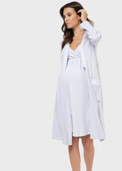 

Kit for роддома "Lima" for pregnant and nursing; color: gray stripe