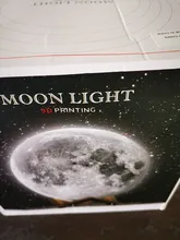 Desk-Lamp Night-Light Bedside Table 3d-Print Timeable Dropship Moon LED