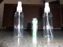 Botellas desinfectante en aerosol vacías, atomizador, botella recargable con rociador, contenedor ecológico, 30/50/100ml
